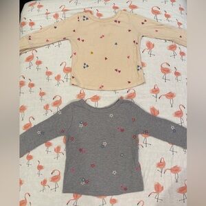 Long Sleeve Patterned Tops🤍🩶